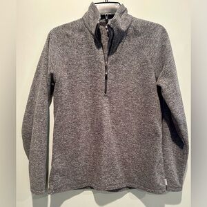 Women's Eddie Bauer Quarter Zip Gray Size Small